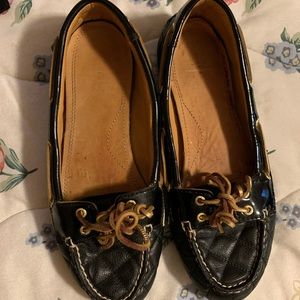 Sperry quilted boat shoes